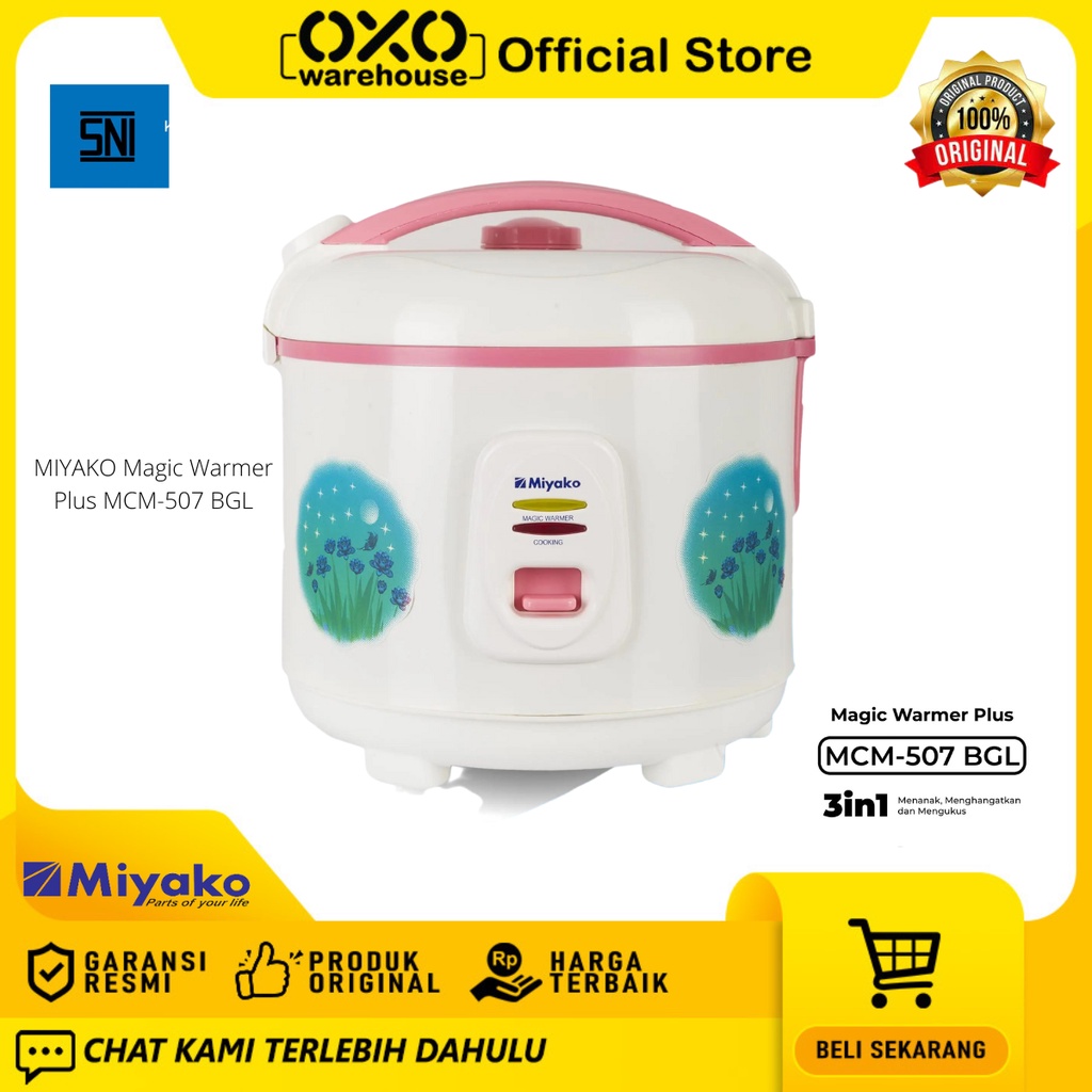 rice cooker miyako mcm 507